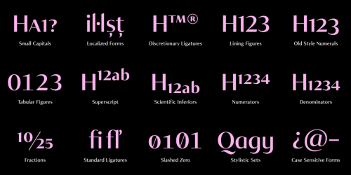 Tabac Glam Font Family