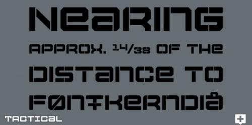 Tactical Font
