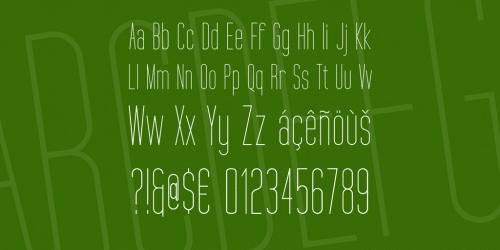Tall Films Font