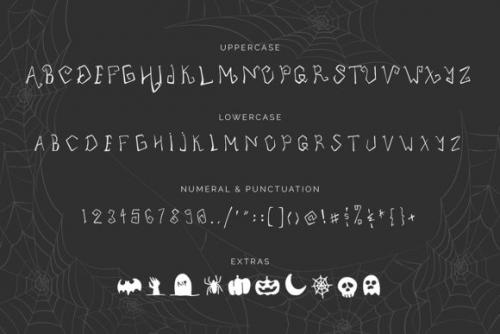 Tarantula Horror Font