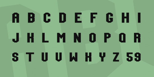 Team Jersey Font
