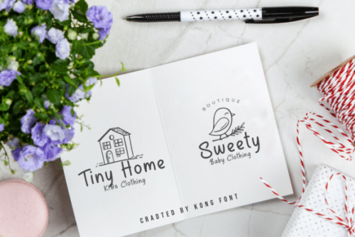 Tello Stick Handwritten Font