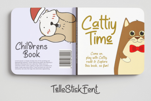Tello Stick Handwritten Font