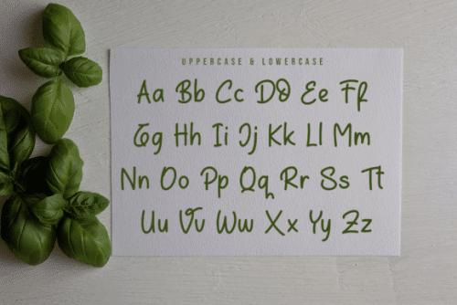 Tello Stick Handwritten Font