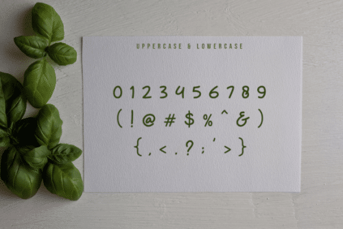 Tello Stick Handwritten Font