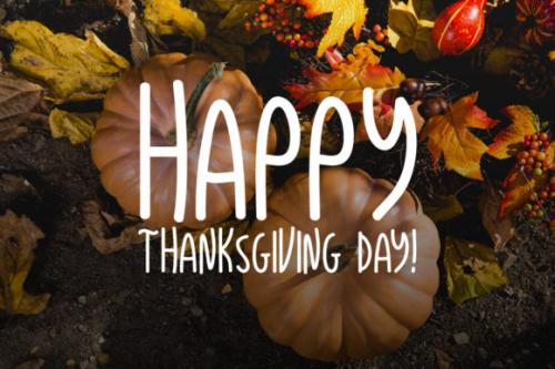 Thanksgiving Display Font