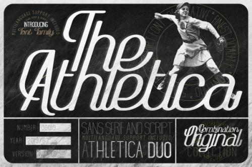 The Athletica Script Font