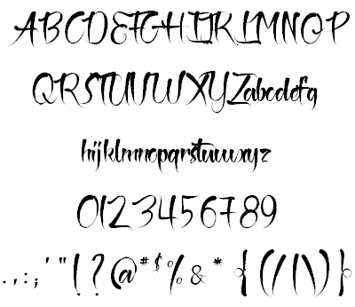 The Black Pearl Font