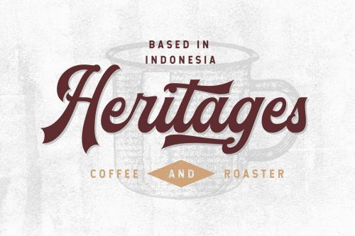 The Blendhes Script Font