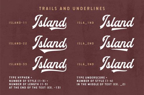 The Blendhes Script Font