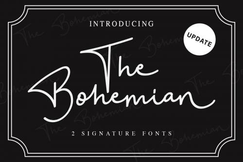 The Bohemian Font