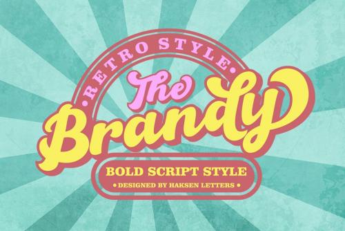 The Brandy Bold Script Font