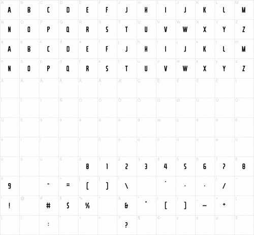 The Brown Font