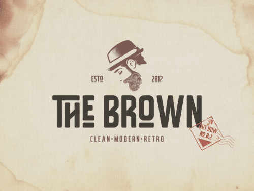 The Brown Font