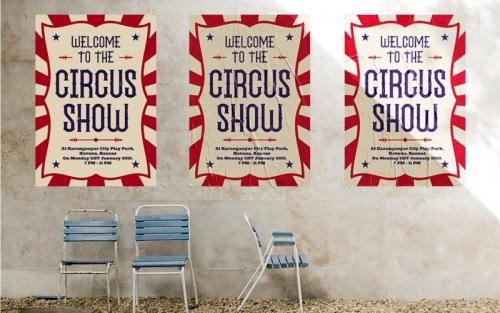 The Circus Show Display Font