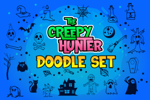 The Creepy Hunter Display Font