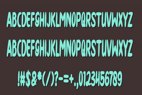 The Distro Handmade Font