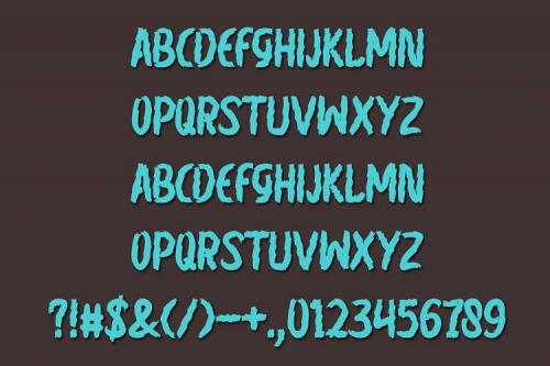 The Distro Handmade Font