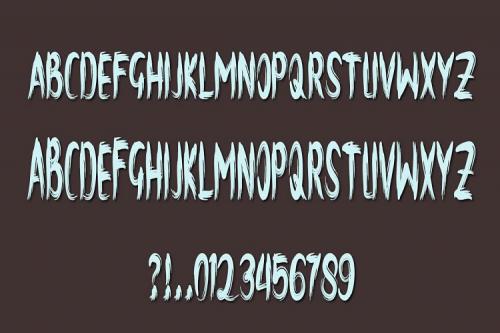 The Distro Handmade Font