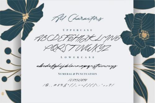 The Excited Handwritten Font