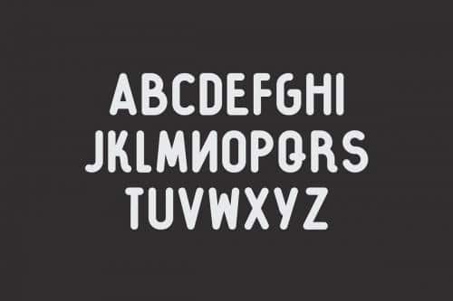 The First Sans Serif Font