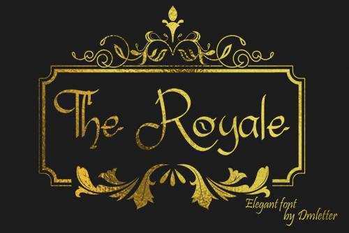The Royale Script Font