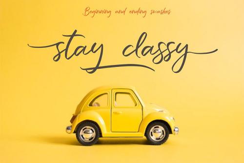 The Strength Handwritten Font