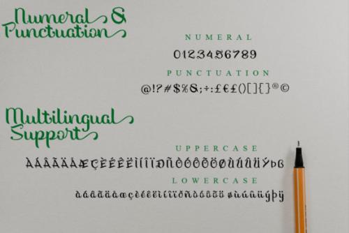 The Sweetheart Script Font