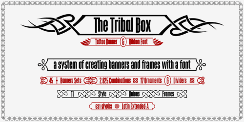 The Tribal Box Font