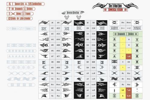 The Tribal Box Font