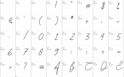 The Yoshi Font