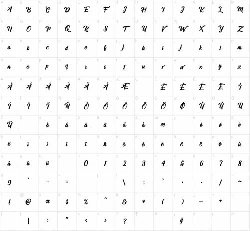 Thillends Script Font