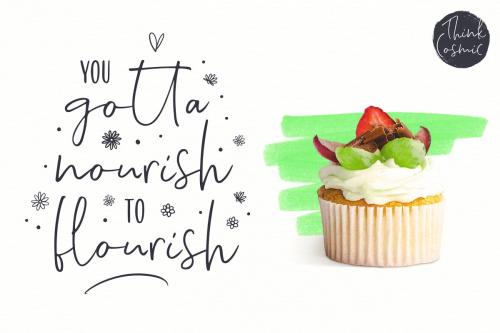 Think Cosmic Handwritten Font