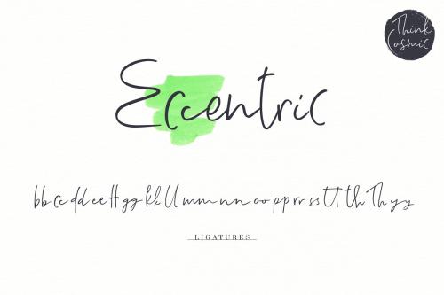 Think Cosmic Handwritten Font