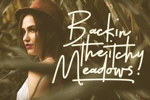 Thunderlightning Handwritten Font