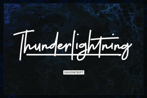 Thunderlightning Handwritten Font