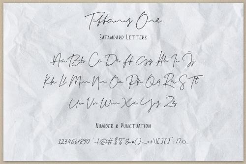 Tiffany Script Font