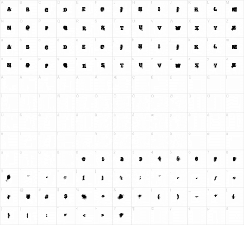 Time To Run – Gritty Halftone Font