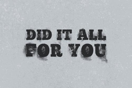 Time To Run – Gritty Halftone Font