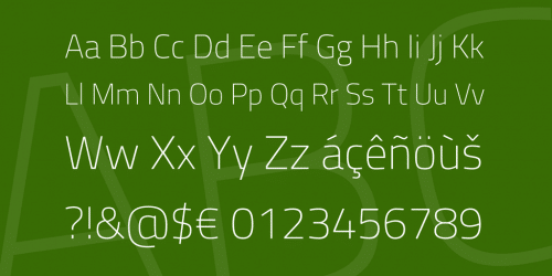 Titillium Web Font Family