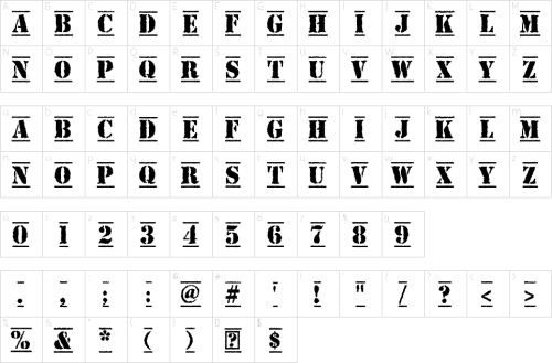 Top Secret Font
