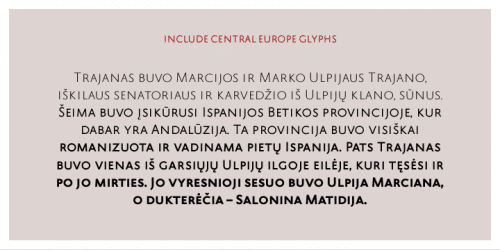 Trajana Sans Font