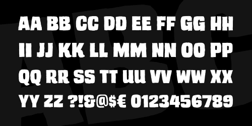 Trash Cinema Bb Font