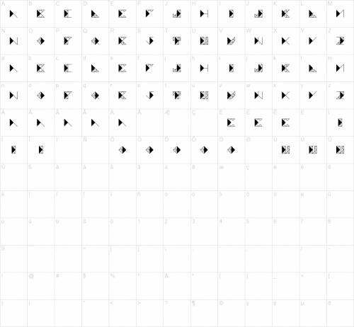 Triangle Futura Typeface