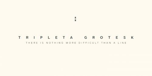 Tripleta Grotesk Font