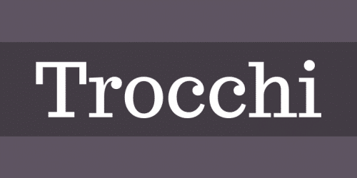 Trocchi Font