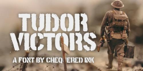 Tudor Victors Display Font