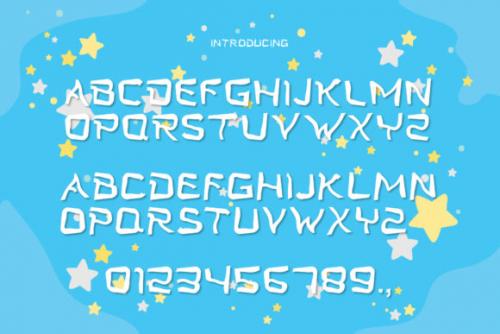 Twist Star Type Display Font
