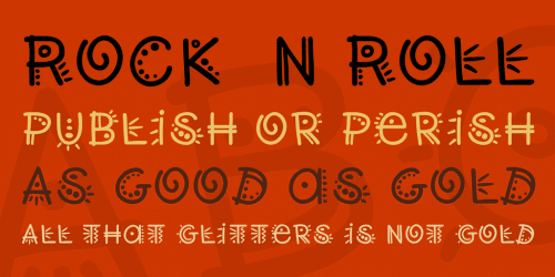 Twisted Font