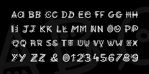 Twisted Font